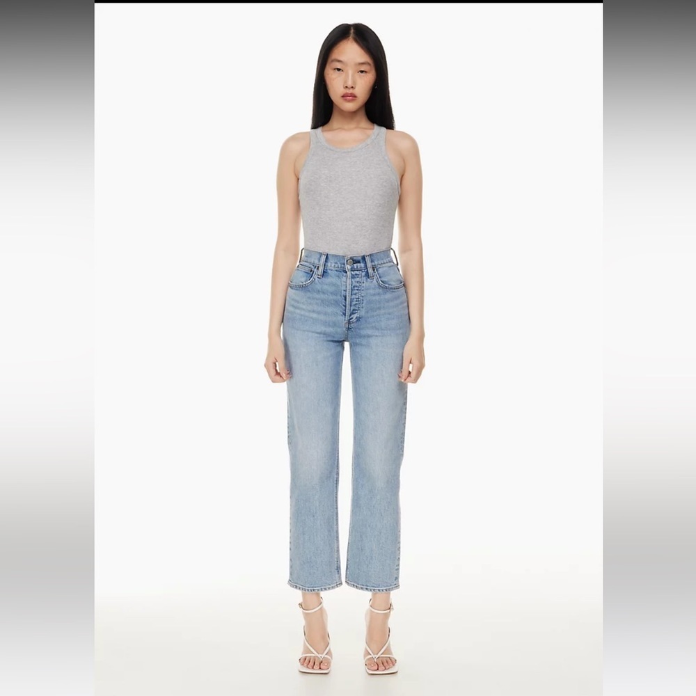 Aritiza Denim Forum - The Arlo High Rise Straight 28L